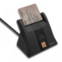 Qoltec ID-kaardi lugeja SCR-0643 USB 2.0