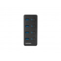 USB Hub 4 Mantis 2 USB 3.0 ports with switch + power supply