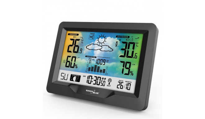 GreenBlue weather station GB540 DCF