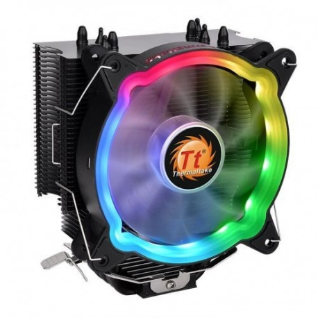 The Thermaltake UX200 ARGB Lighting CPU Cooler is a budget-friendly, high-airflow a