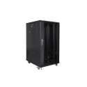 Free satnding cabinet 19 inches 22U 600X800mm black