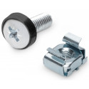 Installation screw M6 50pcs silver