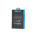 Natec USB hub USB 3.0 4-Port Moth, must