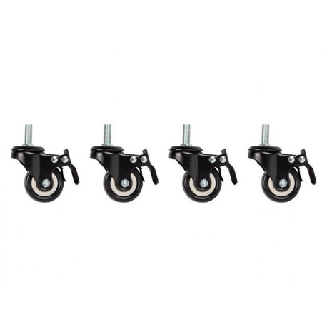 Product Name: Heavy-Duty Castor Wheel Set (4-Pack) for 19-Inch Server/Network Cabin