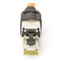 Connector for assembly Ethernet RJ45 cat.6a AWG 22-27, 10 GBit Ethernet, PoE +