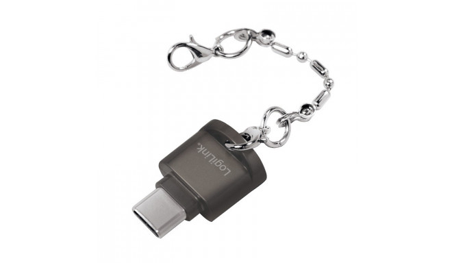 LogiLink mälukaardilugeja Keychain USB-C - microSD