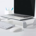 Aluminium tabletop monitor riser for laptop/monitor