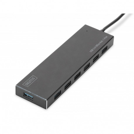 Aluminum 7-Port USB 3.0 SuperSpeed Powered Hub