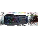 Rebeltec klaviatuur Patrol Illuminated