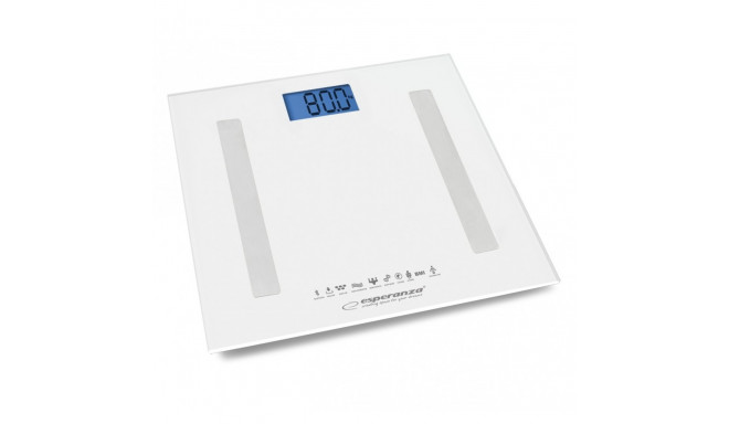 BATHROOM SCALE 8IN1 WITH BLUETOOTH B.FIT WHITE