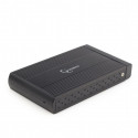 Gembird external enclosure 3.5" USB 3.0, black