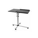 Table for projector/not book, mobile black