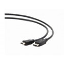 DisplayPort to HDMI cable male black 10m