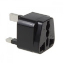 Maclean travel adapter EU - UK, black (MCE154)