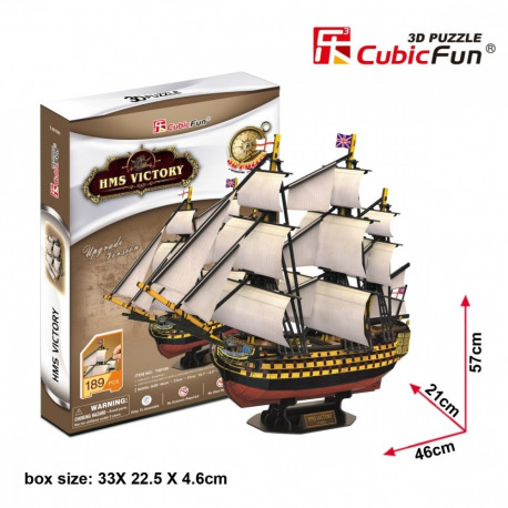 CubicFun 3D puzzle HMS Victory