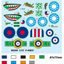 Plastic model P-40B/C Hawk- 81