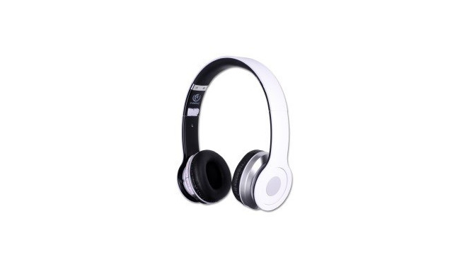 Bluetooth headphone CRISTAL white