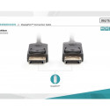 Digitus kaabel 2x DisplayPort M/M 1.2 1m