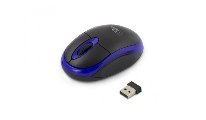 TITANUM MOUSE VULTURE 3D OPTICAL WIRELESS 2.4GHz BLACK/BLUE
