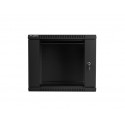 Wall-Mounted Rack 19&#39;&#39; 9U 600X600mm black