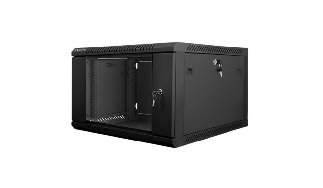 Wall-Mounted Rack 19'' 6U 600X600mm black