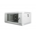 Wall-Mounted Rack 19&#39;&#39; 4U 600X450mm grey