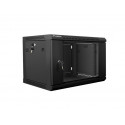 Wall-Mounted Rack 19'' 6U 600X450mm black