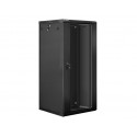 Wall-Mounted Rack 19'' 27U 600X600mm black