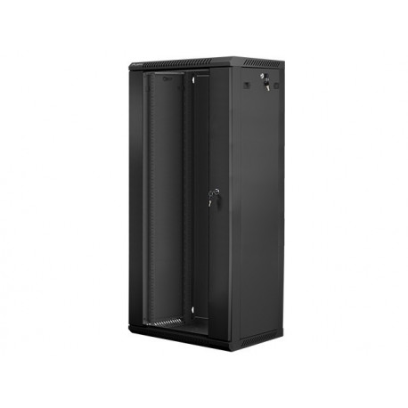 Product Specification: 19'' 27U Wall-Mounted Network Rack (600x450mm) - Black
This 