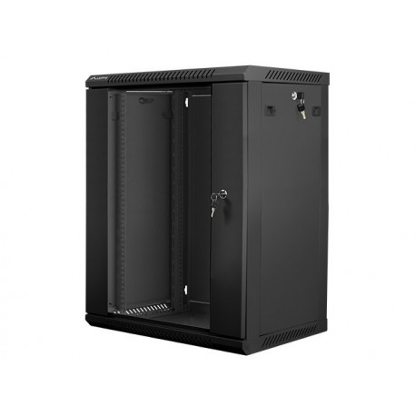 Wall-Mounted Rack 19'' 15U 600X450mm black
