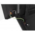 Wall-Mounted Rack 19 12U 600X450mm black (glass door)