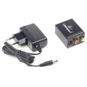 Gembird adapter Digital Audio Toslink - Analog RCA