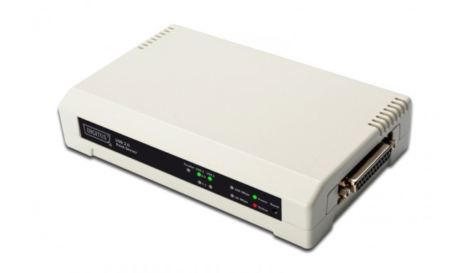 Print Server 10/100Mbps 2xUSB2.0 + 1xLPT