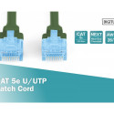 Digitus võrgukaabel U/UTP Cat.5e PVC 3m, roheline