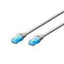 Patch cord U/UTP kat.5ePVC 1,0m gray