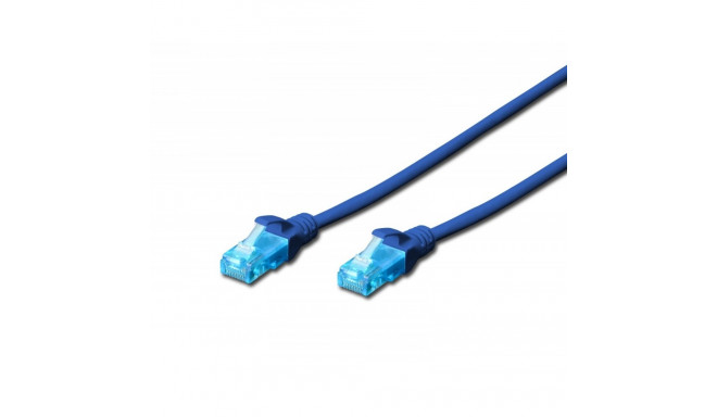 CAT 5e U-UTP patch cable 1m blue