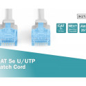 Digitus patch cable U/UTP Cat.5e PVC 0.25m, grey