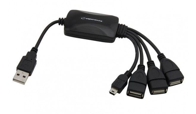 Esperanza USB hub 4-port USB 2.0 EA114