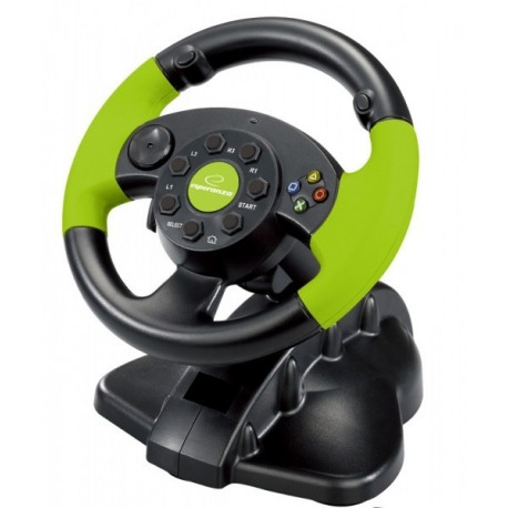 STEERING WHEEL EG104 PC/PS3 X-BOX 360, VIBRATION FOR