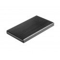 External pocket SATA HDD RHINO 2.5 USB 2.0 Aluminum Black