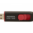 Adata flash drive 32GB C008, black/red