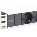 Digitus pikendusjuhe PDU 19" 1U 8 pesaga 16A 4000W Aluminum 2m Digitus pikendusjuhe PDU 19" 1U 8 pesaga 16A 4000W Aluminum 2m