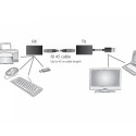 Extender USB up to 45 m for use with RJ45 CAT5 UTP
