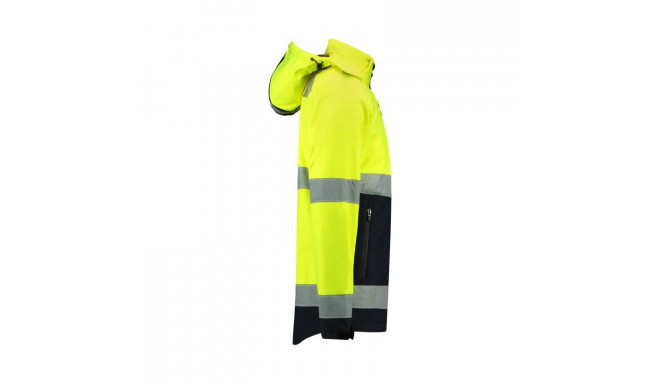 Rimeck Bi-color EN ISO 20471 Softshell Jacket M MLI-T5297 fluorescent yellow (3XL)