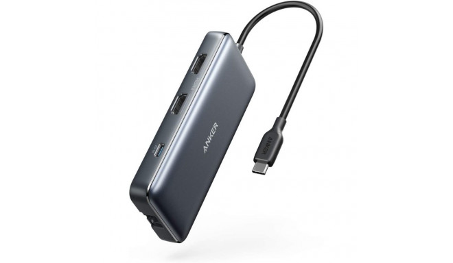 "Anker 553 PowerExpand USB-C Hub (8-in-1) 100W Power Delivery black"