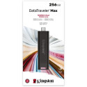 Kingston flash drive 256GB DataTraveler Max USB-C 3.2, black