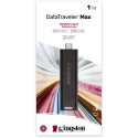 Kingston mälupulk 1TB DataTraveler Max USB-C 3.2, must