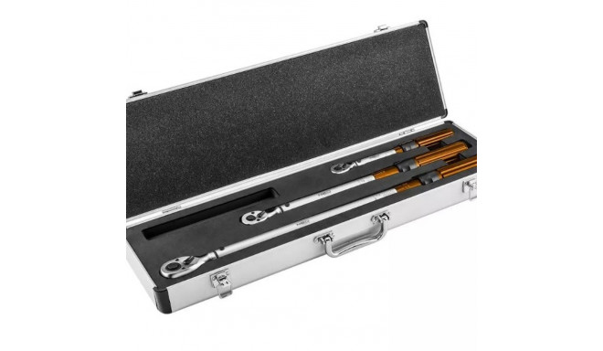 Neo Tools kahe suunaga momentvõtmete komplekt 1/4", 3/8", 1/2", 3 tk