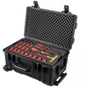 Neo Tools electrician service box 52 pieces in 22" strong box