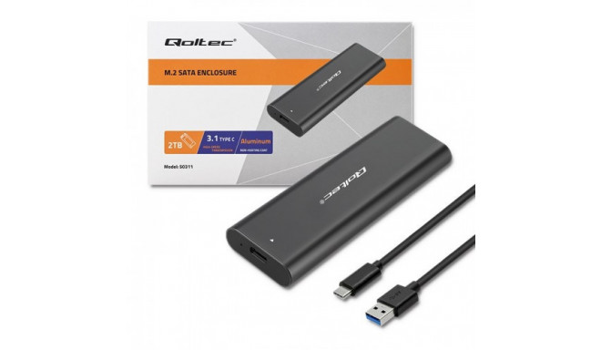 Qoltec 50312 must M.2 SSD kettakorpus